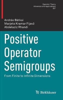 Positive Operator Semigroups: From Finite to Infinite Dimensions - András Bátkai,Marjeta Kramar Fijavž,Abdelaziz Rhandi - cover