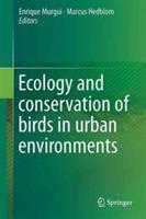 Ecology and Conservation of Birds in Urban Environments - cover