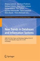 New Trends in Databases and Information Systems: ADBIS 2016 Short Papers and Workshops, BigDap, DCSA, DC, Prague, Czech Republic, August 28-31, 2016, Proceedings - cover