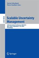 Scalable Uncertainty Management: 10th International Conference, SUM 2016, Nice, France, September 21-23, 2016, Proceedings - cover