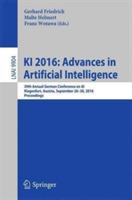 KI 2016: Advances in Artificial Intelligence: 39th Annual German Conference on AI, Klagenfurt, Austria, September 26-30, 2016, Proceedings - cover