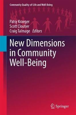 New Dimensions in Community Well-Being - cover