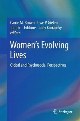 Women's Evolving Lives: Global and Psychosocial Perspectives - cover