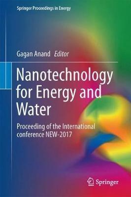 Nanotechnology for Energy and Water: Proceedings of the International Conference NEW-2017 - cover
