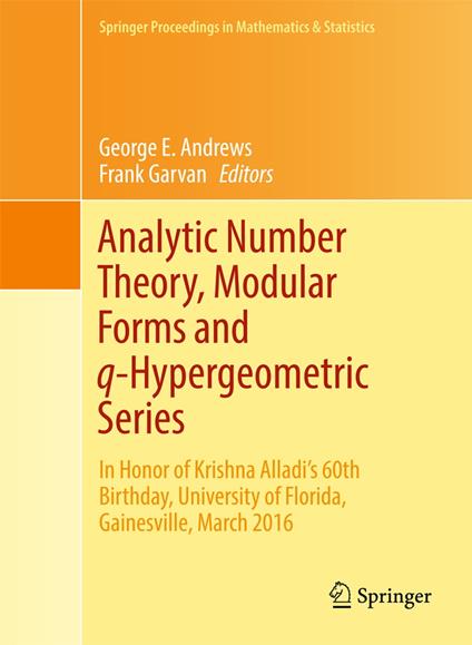 Analytic Number Theory, Modular Forms and q-Hypergeometric Series