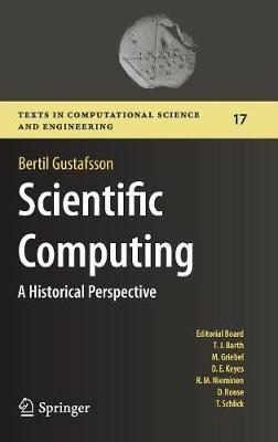 Scientific Computing: A Historical Perspective - Bertil Gustafsson - cover