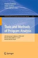 Tools and Methods of Program Analysis: 4th International Conference, TMPA 2017, Moscow, Russia, March 3-4, 2017, Revised Selected Papers - cover