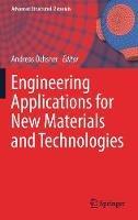 Engineering Applications for New Materials and Technologies - cover