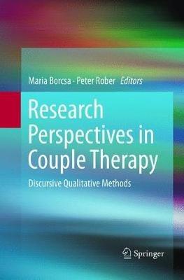 Research Perspectives in Couple Therapy: Discursive Qualitative Methods - cover