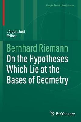 On the Hypotheses Which Lie at the Bases of Geometry - Bernhard Riemann - cover