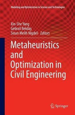 Metaheuristics and Optimization in Civil Engineering - cover