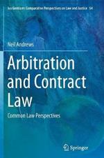 Arbitration and Contract Law: Common Law Perspectives