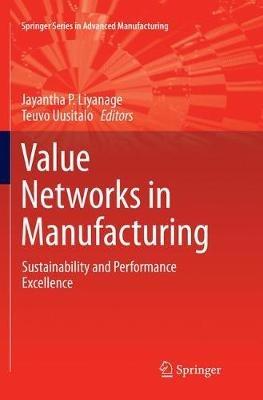 Value Networks in Manufacturing: Sustainability and Performance Excellence - cover