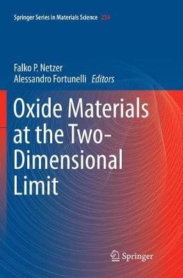 Oxide Materials at the Two-Dimensional Limit - cover
