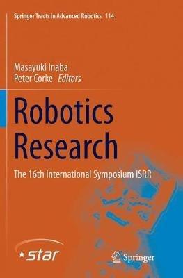 Robotics Research: The 16th International Symposium ISRR - cover
