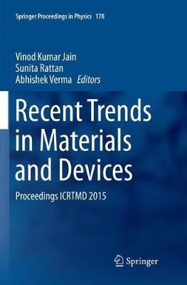 Recent Trends in Materials and Devices: Proceedings ICRTMD 2015 - cover
