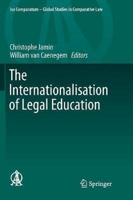 The Internationalisation of Legal Education - cover