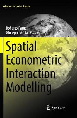 Spatial Econometric Interaction Modelling - cover