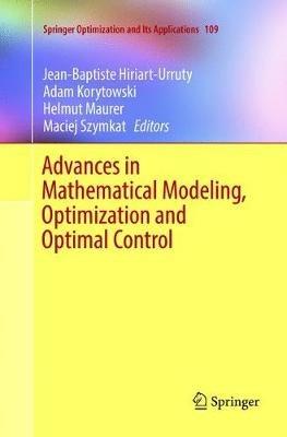 Advances in Mathematical Modeling, Optimization and Optimal Control - cover