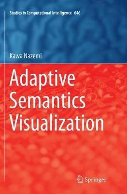 Adaptive Semantics Visualization - Kawa Nazemi - cover