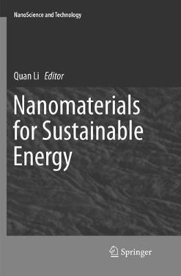 Nanomaterials for Sustainable Energy - cover