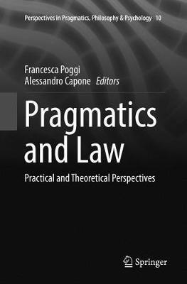 Pragmatics and Law: Practical and Theoretical Perspectives - cover