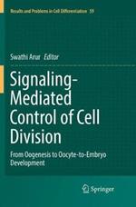 Signaling-Mediated Control of Cell Division: From Oogenesis to Oocyte-to-Embryo Development