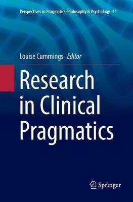 Research in Clinical Pragmatics - cover
