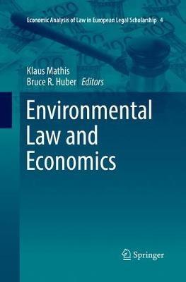 Environmental Law and Economics - cover