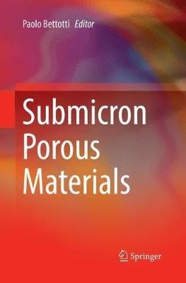 Submicron Porous Materials - cover