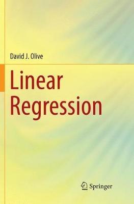 Linear Regression - David J. Olive - cover