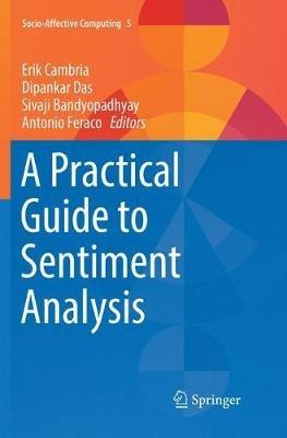 A Practical Guide to Sentiment Analysis - cover