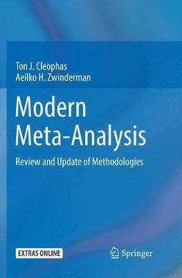 Modern Meta-Analysis: Review and Update of Methodologies - Ton J. Cleophas,Aeilko H. Zwinderman - cover
