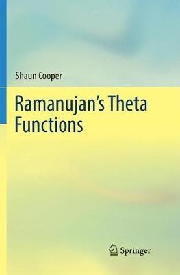 Ramanujan's Theta Functions - Shaun Cooper - cover