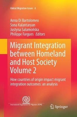 Migrant Integration between Homeland and Host Society Volume 2: How countries of origin impact migrant integration outcomes: an analysis - cover