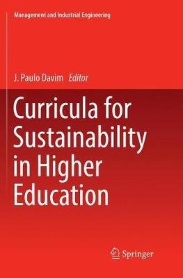 Curricula for Sustainability in Higher Education - cover
