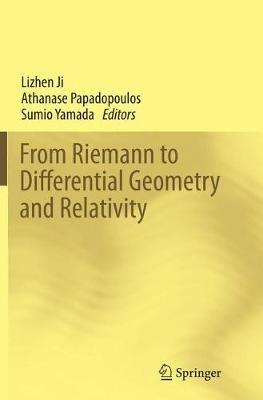 From Riemann to Differential Geometry and Relativity - cover
