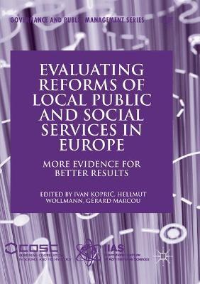 Evaluating Reforms of Local Public and Social Services in Europe: More Evidence for Better Results - cover