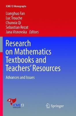 Research on Mathematics Textbooks and Teachers’ Resources: Advances and Issues - cover