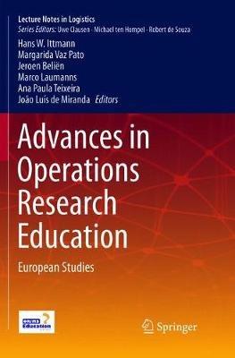 Advances in Operations Research Education: European Studies - cover