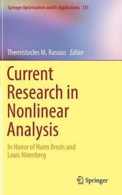 Current Research in Nonlinear Analysis: In Honor of Haim Brezis and Louis Nirenberg - cover