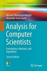 Analysis for Computer Scientists: Foundations, Methods, and Algorithms