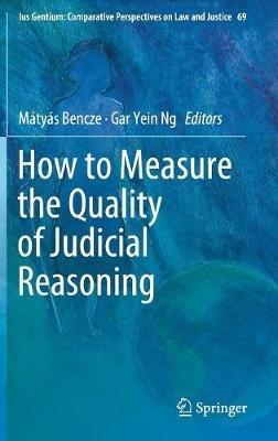How to Measure the Quality of Judicial Reasoning - cover