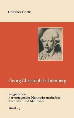 Georg Christoph Lichtenberg - cover