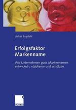 Erfolgsfaktor Markenname: Wie Unternehmen gute Markennamen entwickeln, etablieren und schützen