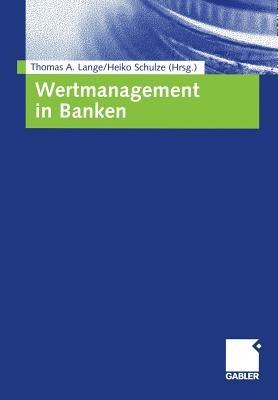 Wertmanagement in Banken - cover