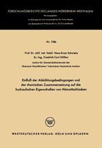 Einfluß der Abkühlungsbedingungen und der chemischen Zusammensetzung auf die hydraulischen Eigenschaften von Hämatitschlacken