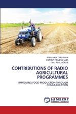 Contributions of Radio Agricultural Programmes