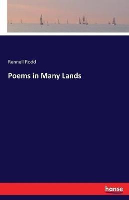 Poems in Many Lands - Rennell Rodd - cover