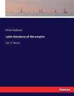 Latin literature of the empire: Vol. 2: Poetry